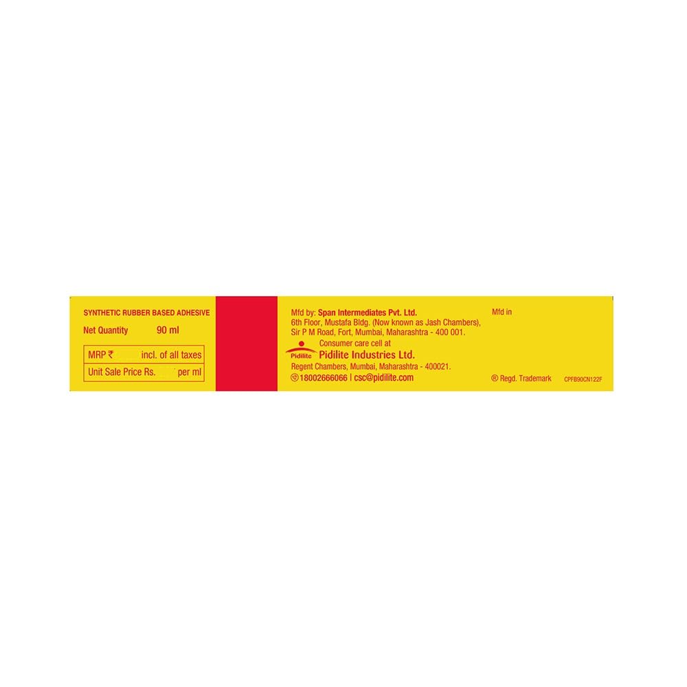 Pidilite Fevibond for Sticking Leather, Rubber, Rexine (90ml)