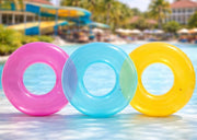 Toy Imagine 30" (76 cm) Transparent Inflatable Swimming Pool Safety for Kids | Pool Safety for Swimming Training & Fun for Boys and Girls (Age 6 to 10 Years) Assorted