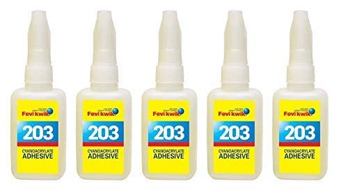 Pidilite Fevikwik 203 Cyanoacrylate Adhesive 20 ml each