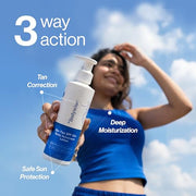 Be Bodywise Ultra light Face Sunscreen 50g & De-Tan SPF Body Sunscreen Lotion 175ml | Tan Correction & UVA & UVB Protection | SPF 50+ PA++++ | No White Cast, Acne-Safe | Light-weight & Non-greasy