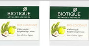Biotique Coconut Whitening & Brightening Cream, 100 g