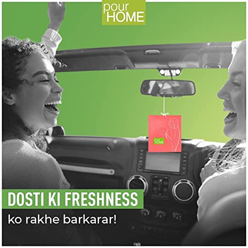 Pour Home Power Pocket, Air Freshener - Bathroom and Toilet, Lasts 30 days - Pack of 6