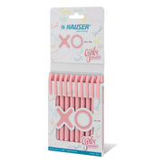 Hauser XO Girls Squad Pink Body 0.7mm Ball Pen | Minimalistic Body with Matt Finish Body | Black Ink, Pack of 40 Pens
