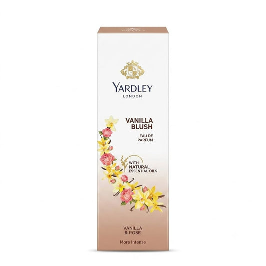 Yardley London Vanilla Blush Eau De Parfum 18ml | Long Lasting & Rose Perfume Premium Floral Gourmand Fragrance Pocket Spray for Women Travel-Friendly EDP with Natural Essential Oils (Vanilla Blush)