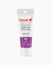 Camel Camlin Kokuyo Artist Acrylic Color (Deep Magenta, 40 ml)