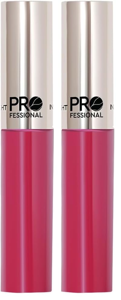 INSIGHT Radiant Lip Color (Rebel Pink) | Glossy Finish | Lightweight Formula with Glass-Like Shine | Enriched with Hyaluronic Acid & Avocado Oil for Hydrated, Soft, Nourished Lips, 7g (Pack of 2)