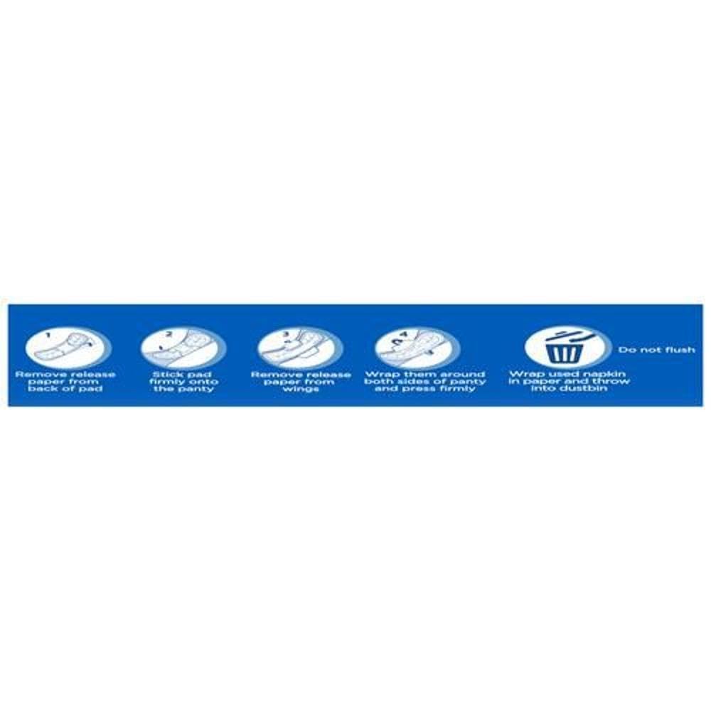 STAYFREE Secure Cottony Soft Regular Sanitary Pad (Pack of 4)