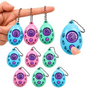 Toy Imagine Rock Paper Scissors Game Keychains for Kids, Pack of 10