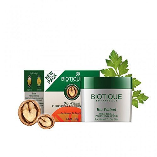 Biotique Bio Walnut Purifying & Polishing Scrub (50g) Pack of 2