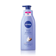 NIVEA Shea Smooth 400ml Body Lotion | 72 H Moisturization | With Deep Moisture Serum & Shea Butter | Non Greasy & Healthy Looking Skin