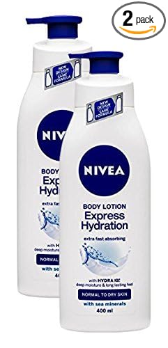 Nivea Big Bazaar Combo - Body Lotion Express Hydration, 400Ml (Pack Of 2) Promo Pack