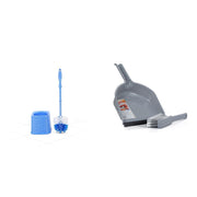 Gala Toilex Toilet Brush with Square Container(Multicolor,Pack of 1)