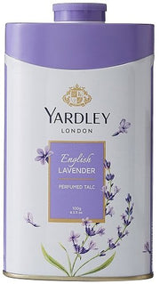 Yardley London English Lavender Perfumed Talc for Women, 100g
