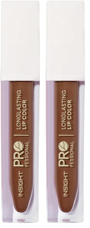 INSIGHT Professional Long Lasting Lip Color (Haters Gonna Hate) | Pigmented Matte Finish | Comfortable All Day Wear | Non Transferable | Enriched with Argan Oil & Vitamin E - (6g) (Pack of 2)