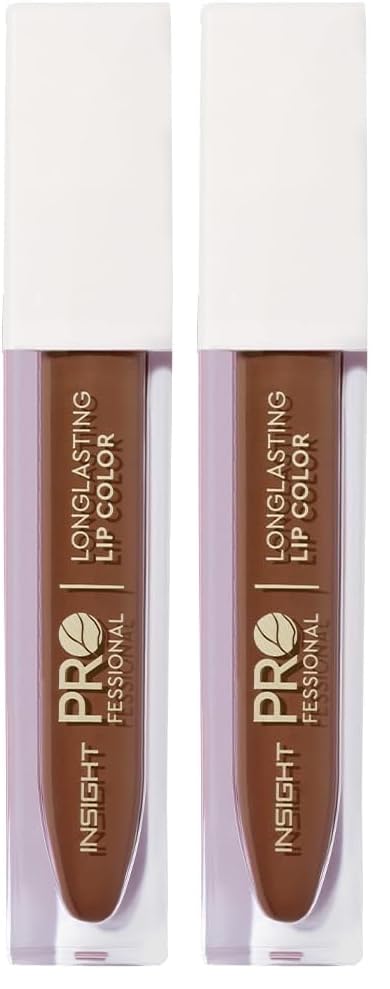 INSIGHT Professional Long Lasting Lip Color (Haters Gonna Hate) | Pigmented Matte Finish | Comfortable All Day Wear | Non Transferable | Enriched with Argan Oil & Vitamin E - (6g) (Pack of 2)