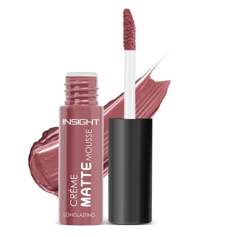 INSIGHT Crème Matte Mousse | Velvety Texture | Soft Matte Finish | Infused with Squalane | Lightweight & Long-Lasting Formula | Doll - 6.5 g