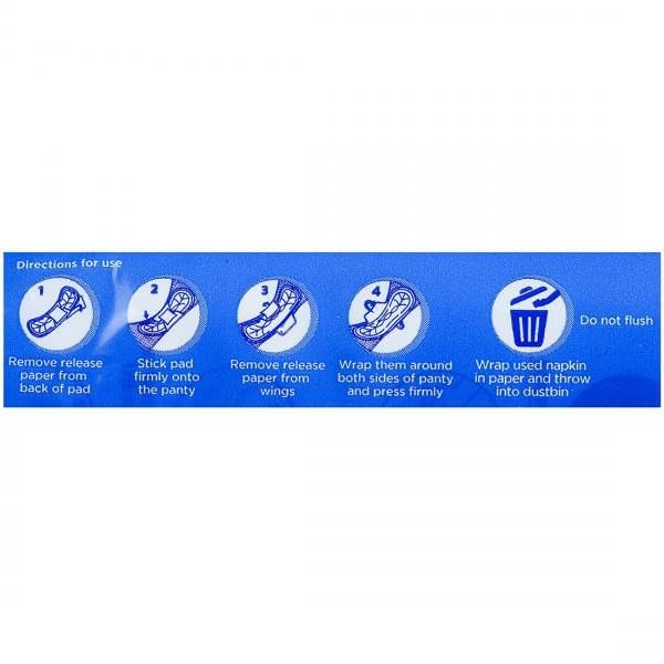Stayfree Secure Cottony Soft Cover with Wings Sanitary Pads - Regular 18 Count (Pack Of 1)