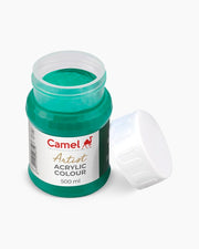 Camel Camlin Kokuyo Artist Acrylic Colour 500 ml Series 2 Emerald Green