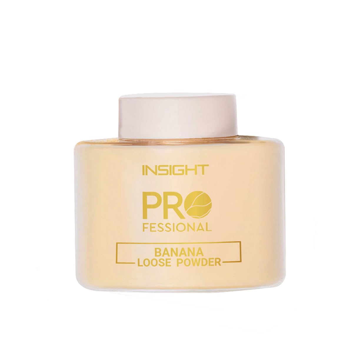 INSIGHT Professional Banana Powder (35g) | Oil Control Matte Finish | Long lasting Wear | Flashback free | Non Cakey Formula | Full Coverage for All Skin Types