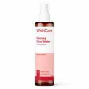 WishCare 100% Pure & Natural Rose Water For Face, Skin & Hair - Rose Water Toner for Glowing Skin - Free from Paraben & Alcohol 200ml