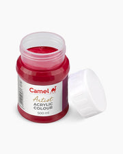 Camel Camlin Kokuyo Artist Acrylic Colour 500 ml Series 1 Permanent Rose