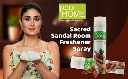 POUR HOME Room Freshener Sacred Sandal 270 Ml Spray