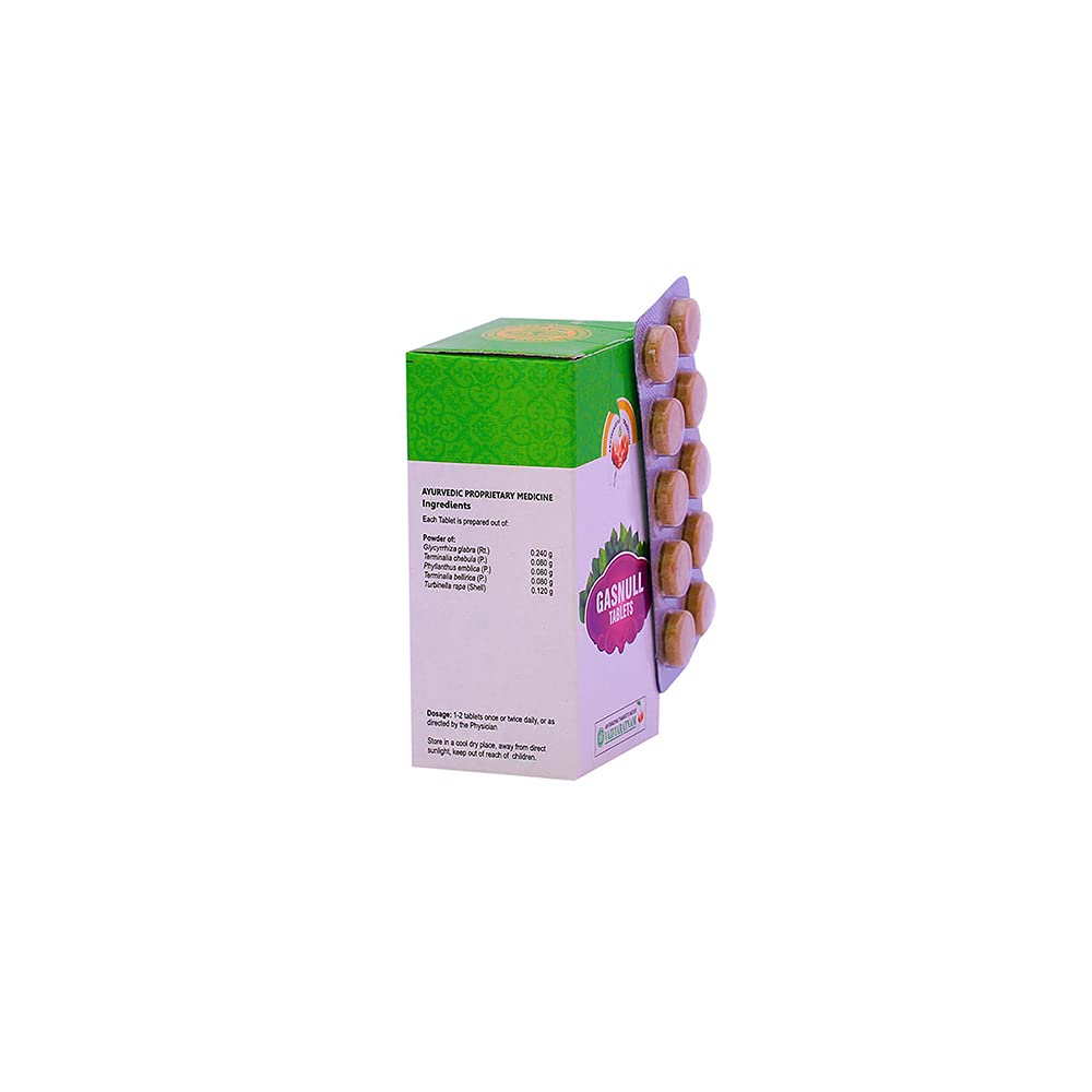 Ayupra Wellness Vaidyaratnam Gasnull Tablet, 100 Tablets