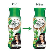 Dabur Vatika Enriched Coconut Hair Oil - 405 ml | For Strong, Thick & Shiny Hair | Good for Scalp Health | Enriched with 10 Herbs