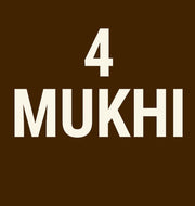 RUDRADIVINE 4 Mukhi Nepali Rudraksha with Silver Plated Pendant – Original Bead for Wisdom, Knowledge & Communication