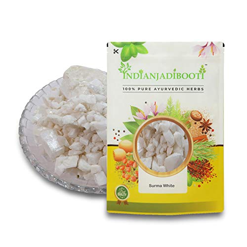 IndianJadiBooti Surma White | Natural Kohl | Ayurvedic Herbal Eye Care | 900 Grams | Pack Of 2