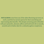 Biotique Bio Pistachio Ageless Nourishing and Revitalizing Face Pack for All Skin Types, 50g