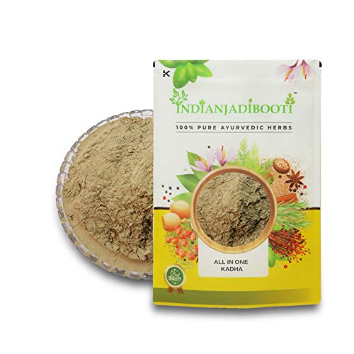 IndianJadiBooti All-in-One Kadha Powder Pack – 100% Herbal Immunity Booster [Tulsi, Sonth, Dalchini, Ashwagandha, Giloy and 9 Other Immunity Booster Herbs] | 900 Grams | Pack Of 2