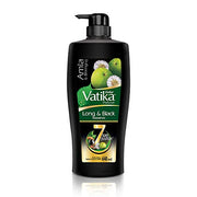 Dabur Vatika Long & Black Shampoo - 640 ml | With Amla & Bhringraj | For Shiny, Long & Black Hair | No Added Parabens | Provides Gentle Cleansing, Conditioning & Nourishment to Hair
