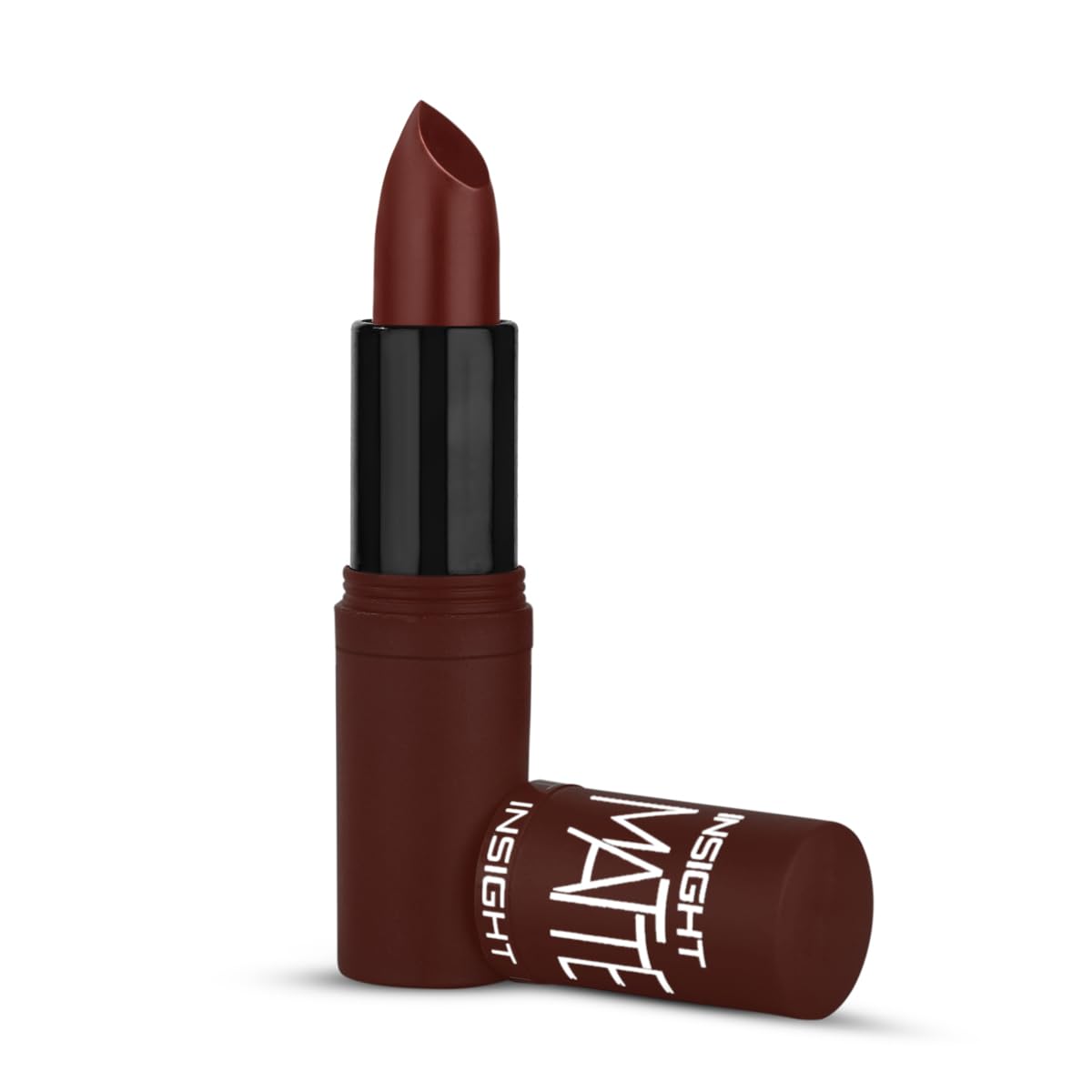 INSIGHT Matte Lipstick | Soft Matte Finish | Highly Pigmented Formula | Ultra Creamy | Intense Color Payoff | Fade-Proof Lipstick | BON BON-4.2g