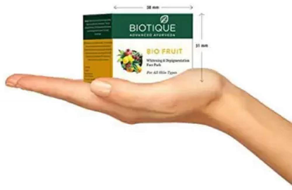Biotique Bio Fruit Whitening And Depigmentation & Tan Removal Face Pack (1 ml)