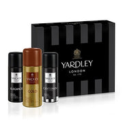 Yardley London Assorted Men's Deo Spray Tri Pack, 450 Millilitres