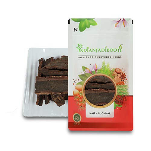 IndianJadiBooti Kaiphal Chhal (Myrica Esculenta) | 100g | Whole Dried Box Myrtle Bark | Kaifal/Kayphal/Katphala | Traditional Herb for Throat Comfort & Oral Wellness (Raw Grade)