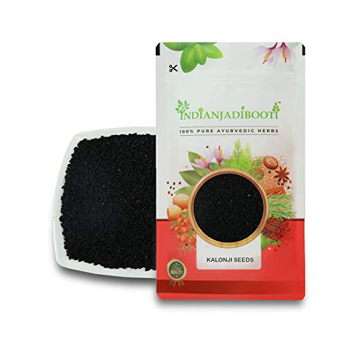 IndianJadiBooti Kalonji Seeds 100g - Pure Nigella Sativa | Premium Black Cumin (Mangrail) for Hair Growth & Weight Loss | The "Seed of Blessing" for Immunity & Digestion | Cooking Spice - IndianJadiBooti