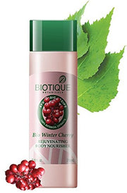 Biotique Winter Cherry Rejuvenating Body Nourisher Lotion (190Ml) (Pack Of 2)