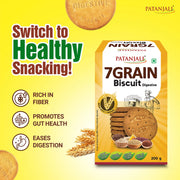 Patanjali 7 Grain Digestive Biscuit