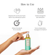 Sri Sri Tattva Soothing Body Oil, by Shankara - 100 ml