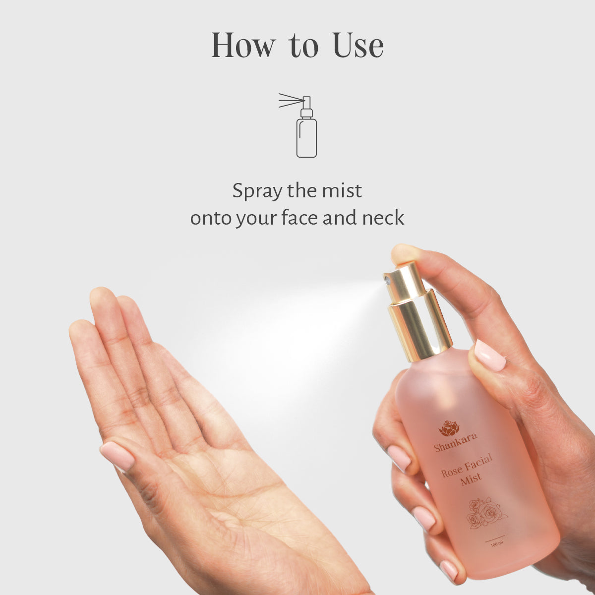 Sri Sri Tattva Rose Mist, by Shankara - 100 ml