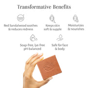 Sri Sri Tattva Hydrating Body Bar – Red Sandalwood & Mulberry Leaf