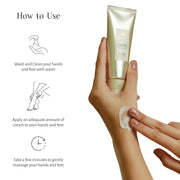 Sri Sri Tattva Gheesutrā Hand and Foot Cream - 60 ml by Shankara