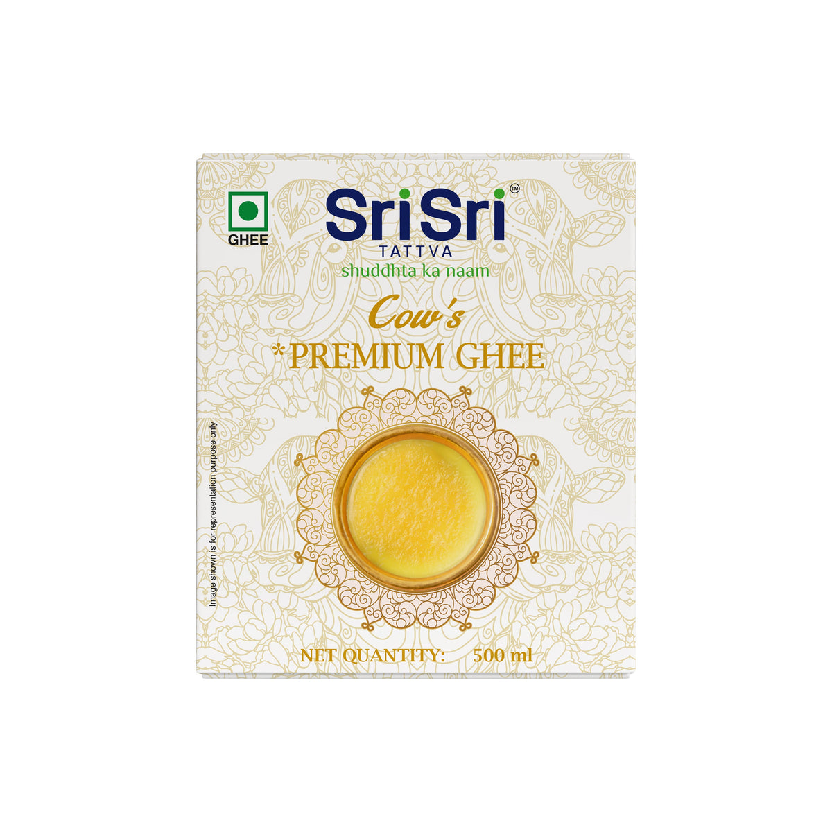Sri Sri Tattva Cow’s Premium Ghee, 500 ml