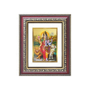 DIVINITI Ardhnarishwara 24K Gold Plated Foil Wall and Tabletop Photo Frame for Home Décor, Puja Room, Luxury Gifting | DG Frame 105 S1 (16x13.5 CM)
