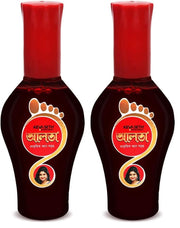 Keya Seth Aromatherapy Red Alta Mahavar Feet Colour - 95 ml (Pack of 2)