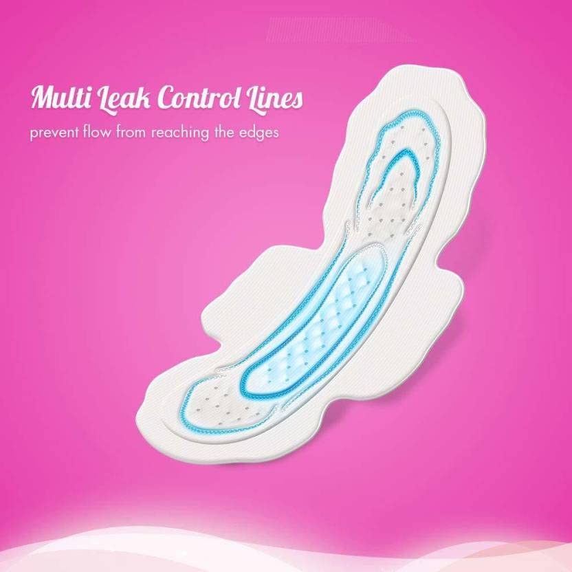 SOFY Bodyfit Extra Long- 6+6 Counts Sanitary Pad (Pack of 2)
