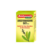Baidyanath Arogyawardhni Bati 40 tab| Ayurvedic Liver & Skin Tonic | Traditional Herbal Detox & Pitta Balancer | Pack of 2