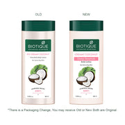 Biotique Creamy Coconut Deep Nourish Body lotion For Extra Dry Skin | Heals, Repairs, and Soothes the Skin | Moisturizing and Skin-Humidifying | 100% Botanical Extracts| All Skin Types | 180ml
